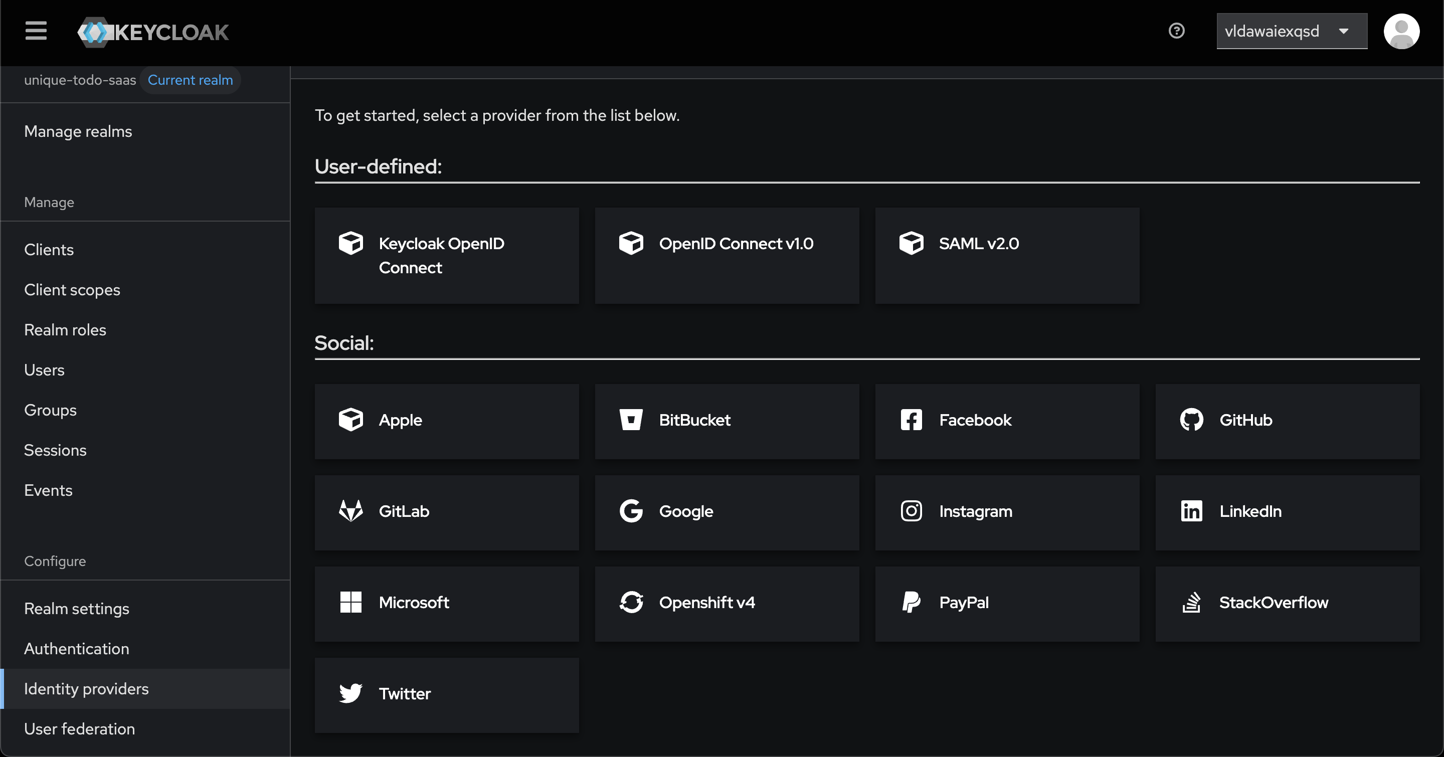 Identity Providers